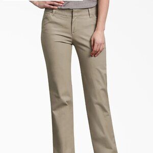 Women's FLEX Relaxed Fit Pants, FP441, Khaki